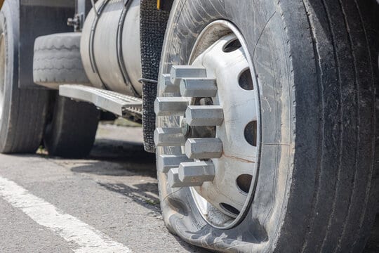 Tire repair service