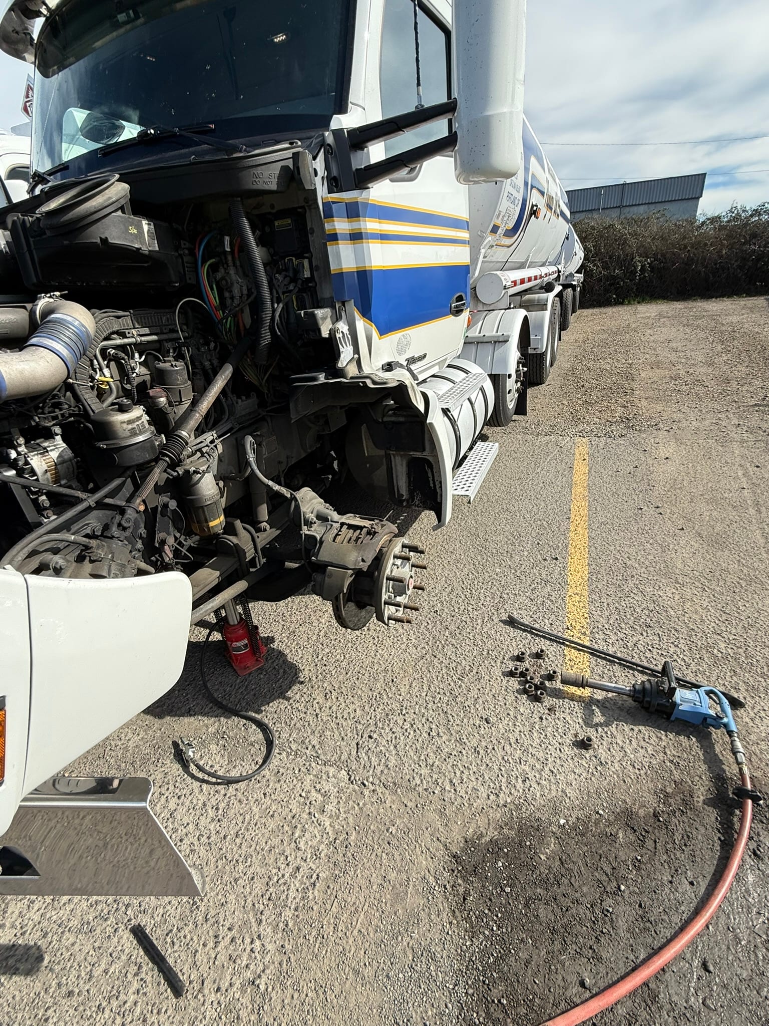 Nash Tire Service field work